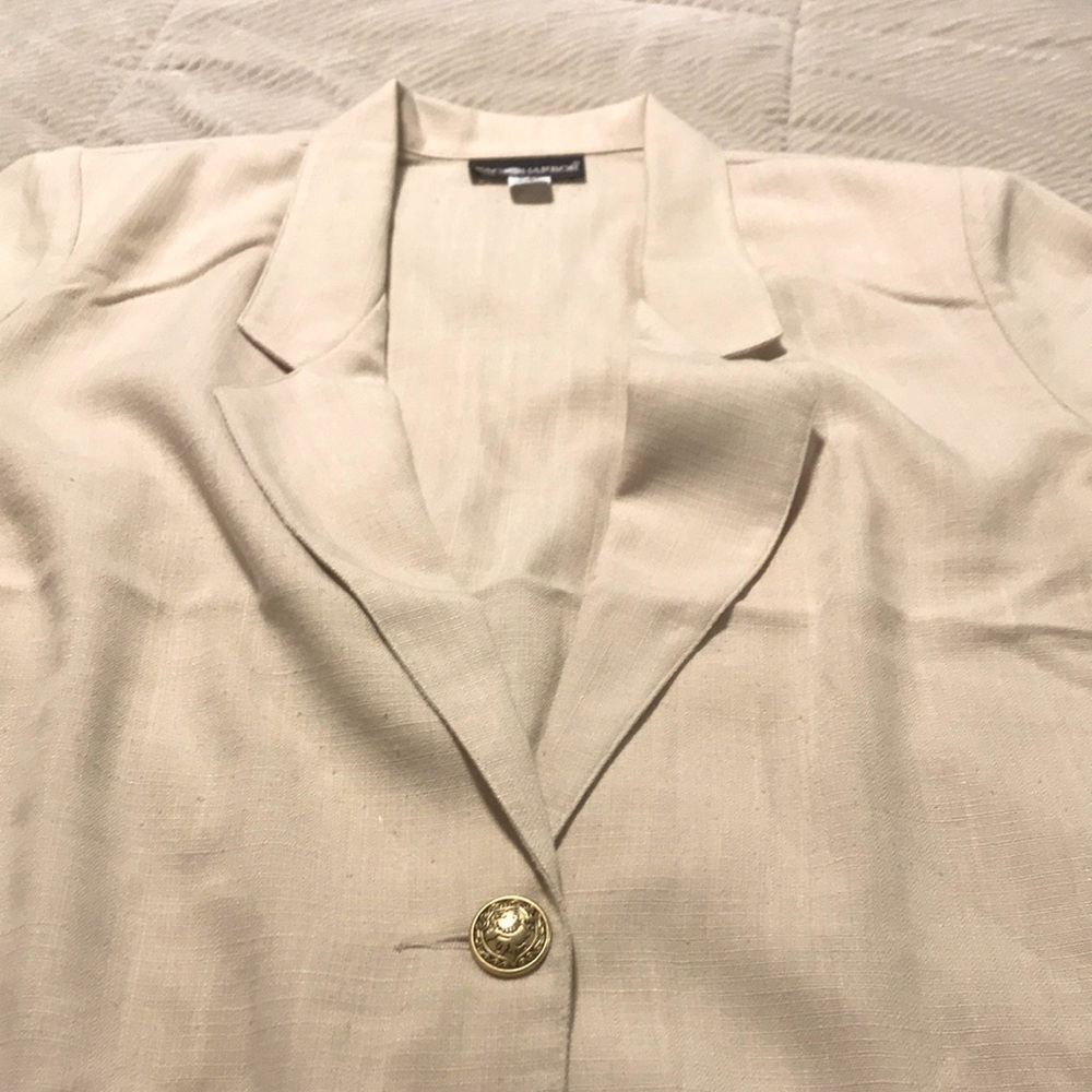Sag Harbor women’s tan blazer size 14